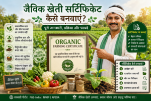 जैविक खेती सर्टिफिकेट कैसे बनवाएं? पूरी जानकारी, प्रक्रिया, दस्तावेज और फायदे